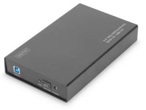 Digitus Obudowa zewnętrzna USB 3.0 na dysk SSD/HDD 3.5" SATA III Z zasilaczem Aluminiowa