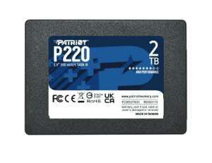 Patriot SSD 2TB P220 2.5 inches 550/500MB/s SATA III