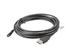 Lanberg Kabel USB 2.0 micro AM-MBM5P 3M czarny
