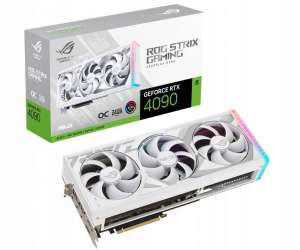 Asus GeForce RTX 4090 ROG STRIX WHITE OC 24GB GDDR6X 384bit