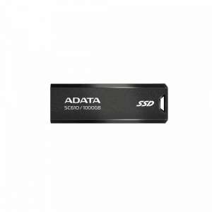 Adata Dysk SSD zewnętrzny SC610 1000 GB USB3.2A Gen2 czarny 
