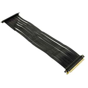 Ssupd Kabel taśmowy typu Riser - PCIe 4.0, 430mm, czarny