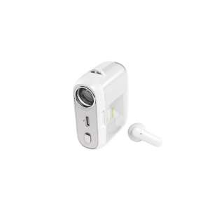 Wekome Słuchawki bezprzewodowe  S28 Pop Digital Series - Bluetooth V5.3 TWS z etui ładującym z funkcją projektora Białe