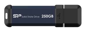 Silicon Power SSD MS60 250GB USB 3.2 600/500MB/s - Dysk zewnętrzny 