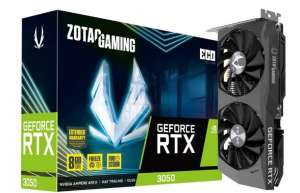 ZOTAC GeForce RTX 3050 ECO 8GB GDDR6 128bit 3DP/HDMI