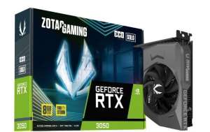 ZOTAC GeForce RTX 3050 ECO SOLO 8GB GDDR6 128bit 3DP/HDMI