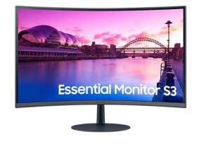 Samsung Monitor 27 cali LS27C390EAUXEN VA 1920x1080 FHD 16:9 1xDP 2xHDMI 4ms(GTG) 75Hz zakrzywiony głośniki 2 lata d2d