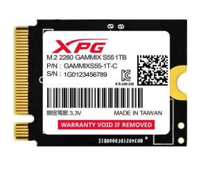 ADATA Dysk SSD XPG GAMMIX S55 1TB PCIe 4x4 5/3.7MB/s M2230 