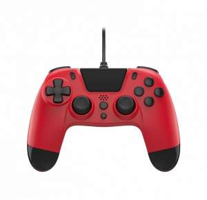 Gioteck VX-4 dla PlayStation 4 Kontroler przewodowy czerwony