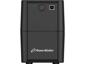 PowerWalker Zasilacz awaryjny Line-Interactive 850VA 4x IEC C13 Out, RJ11 In/Out, USB 