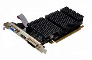 AFOX - Radeon HD 6450 2GB DDR3 64Bit DVI HDMI VGA LP Radiator