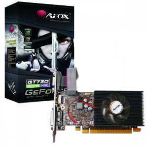 AFOX - Geforce GT730 4GB DDR3 128Bit DVI HDMI VGA LP Single Fan L4