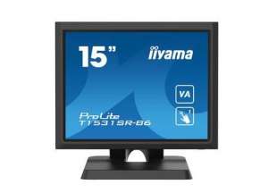 IIYAMA T1531SR-B6 VA, Monitor 15 cali RESISTIVE,HDMI,DP,VGA,IP54,2x1W
