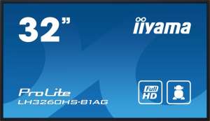 IIYAMA LH3260HS-B1AG Monitor wielkoformatowy 31.5 cala matowy 24h/7  500(cd/m2) VA 1920 x 1080 FHD Android.11 Wifi CMS(iiSignage2)