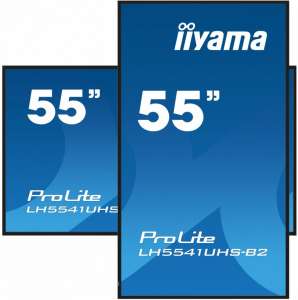 IIYAMA ProLite LH5541UHS-B2 Monitor 54.6 cala 24/7 500cd 4K IPS