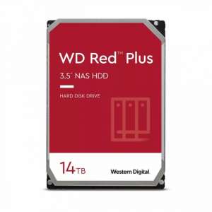 Dysk WD Red Plus 14TB 3,5 cala CMR 512MB/7200RPM Class 