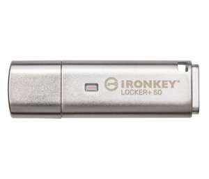 Kingston Pendrive 128GB IronKey Locker+50 AES Encrypted USB to Cloud