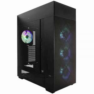 InWin Modfree Deluxe Big-Tower Tempered Glass - czarna