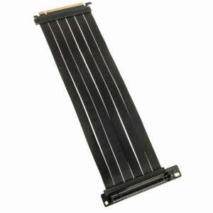 Kolink PCIe 5.0 Riser-Kabel, 90 Stopni, x16 - Czarny, 300mm