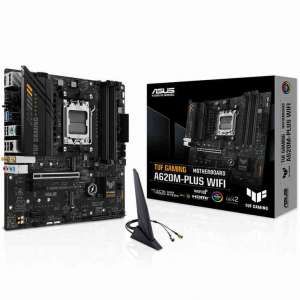 Asus TUF GAMING A620M-PLUS WIFI AM5 4DDR5 HDMI/DP mATX