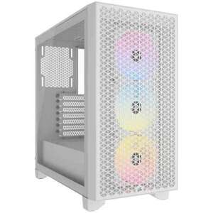 Corsair 3000D Airflow RGB Tempered Glass Midi-Tower - biały