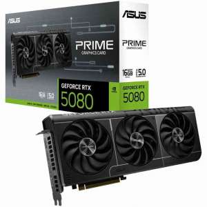 ASUS Prime GeForce RTX 5080, 16384 MB GDDR7