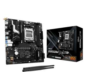 ASRock B850M-X WIFI | Płyta główna mATX, DDR5, AM5, WiFi 6E