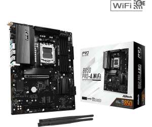 ASRock B850 Pro-A WiFi AM5 | Płyta główna ATX, DDR5, PCIe 5.0, WiFi 6E