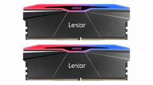 Lexar ARES RGB DDR5 32GB (2x16GB) | 6000MHz, CL26, Czarna, Gaming