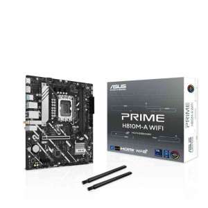 ASUS PRIME H810M-A WIFI | Intel H810, LGA 1851, DDR5, Wi-Fi 6