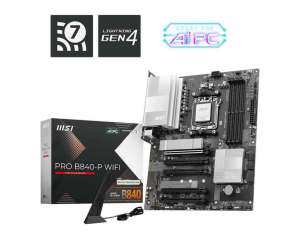 MSI PRO B840-P WIFI, Płyta Główna AM5 z DDR5, Wi-Fi 7 i M.2 PCIe 4.0