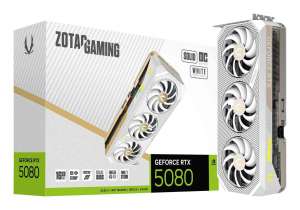 ZOTAC GeForce RTX 5080 SOLID OC White 16GB GDDR7