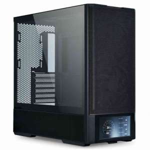 Lian Li LANCOOL 207 Digital – Czarna Obudowa Mid-Tower z Wyświetlaczem LCD