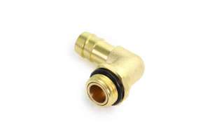 Alphacool ES 90° G1/4 z barbed fitting 12,7/7,6 mm