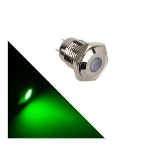 Lamptron -backed LED - zielona, ​​srebrna wersja