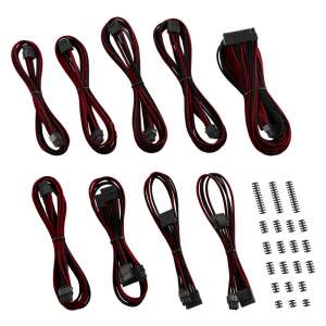CableMod Classic ModMesh C-Series Cable Kit Corsair AXi HXi & RM - czarno/czerwone