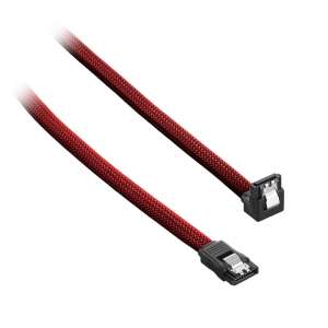 CableMod  ModMesh Kątowy kabel SATA 3 30cm - Blood Red