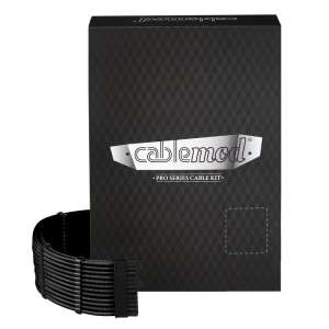 CableMod  PRO ModMesh C-Series RMi oraz RMx Cable Kit - czarny