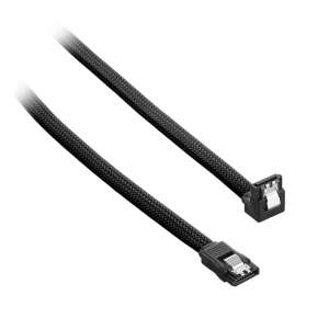 CableMod  ModMesh Kątowy kabel SATA 3 30cm - czarny
