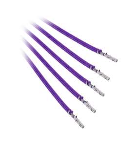 BitFenix Alchemy 2.0 PSU Cable, 5x 40cm - lila
