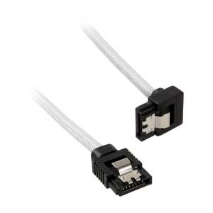 Corsair  Premium kabel SATA kątowy 30cm - biały