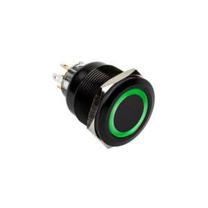 DimasTech  Vandalism Switch / Button 25mm Blackline Ring - RGB