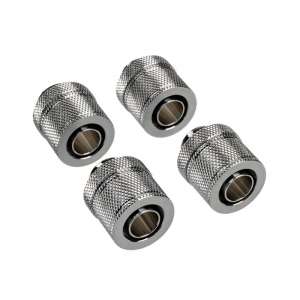Corsair  Hydro X Series XF Compression G1/4 13/10 Fittings Four Pack - chrome