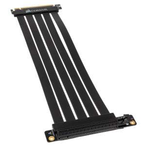 Corsair PCIe x16 Riser Kabel taśmowy 30 cm - czarny