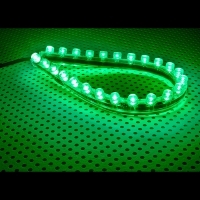 Lamptron FlexLight Standard - pasek 24x LED - zielony