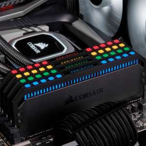 Corsair Dominator Platinum RGB DDR4-3200 CL16 - 16 GB podwójny zestaw dla procesorów AMD Ryzen