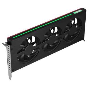 Jonsbo VF-1 PCI Cooler Wentylatory 3x 80mm GPU - czarne