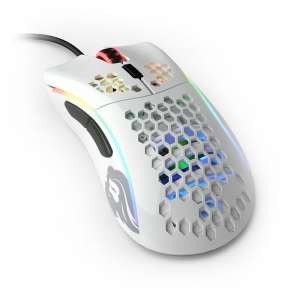 Glorious PC Gaming Race Model D- Gaming Mouse - biały z połyskiem