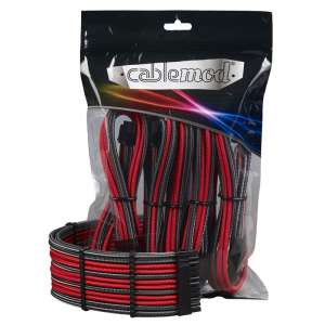 CableMod  PRO ModMesh Cable Extension Kit - carbonowo/czerwone