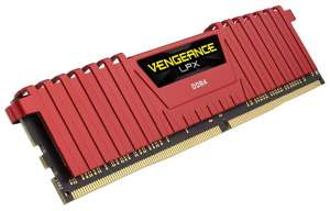 Corsair DDR4 Vengeance LPX 8GB/2400 RED CL14-16-16-31 1.20V XMP2.0